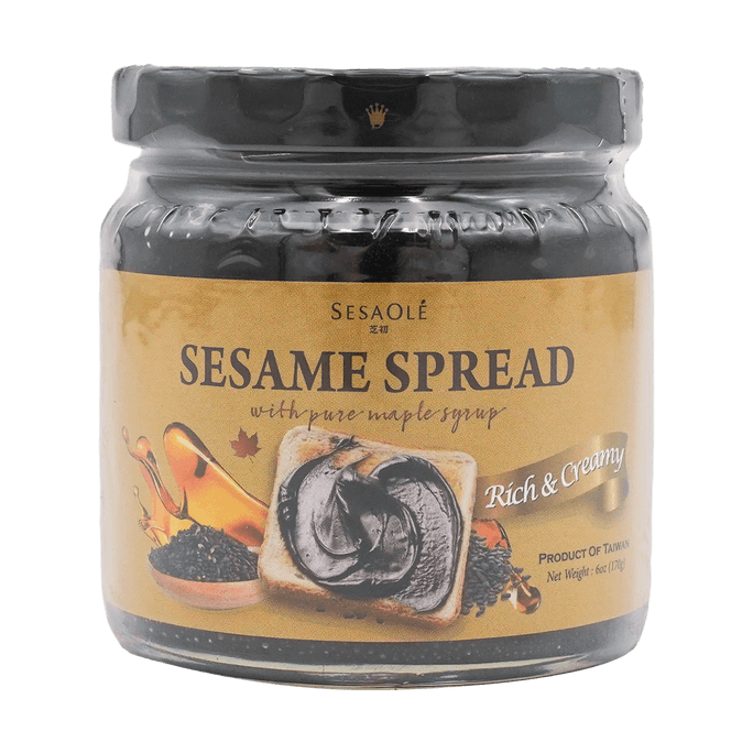 Maple Black Sesame Spread, 5.99oz