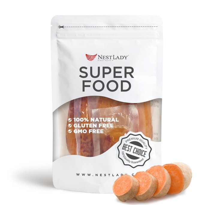NESTLADY Sweet Delight Instant Sweet Potato Bites - Healthy Amp; Convenient Snack 100% Natural Ingredients 200g