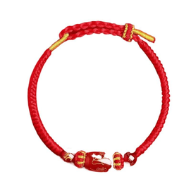 Lingyin Blessing 2026 Year Of The Horse, Native Year, Red Agate Hand Rope, Tai Sui Protective Talisman Dragon 15-20cm