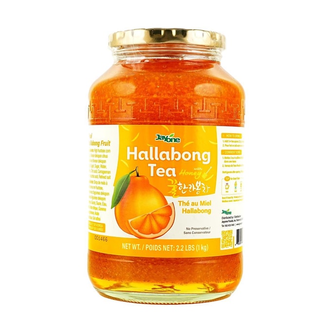 Honey Hallabong Tea, Concentrated Jam, 35.27 oz 【Korea Trendy】【DIY Drinks , Dessert ,Baking】