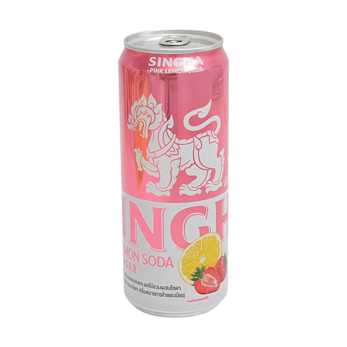 Pink Lemon Soda 10.15oz 【Zero Sugar】【Zero Fat】