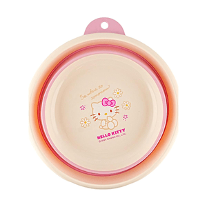 朗溪 三麗鷗聯名 意趣折疊盆 中號 粉色 Sanrio 便攜可折疊臉盆