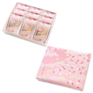 Spring Cherry Blossom and Butterfly Rice Crackers 9 bags