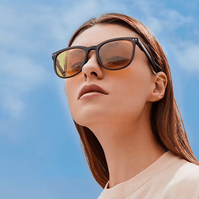 Day Watch Series Foldable Sunglasses Amber