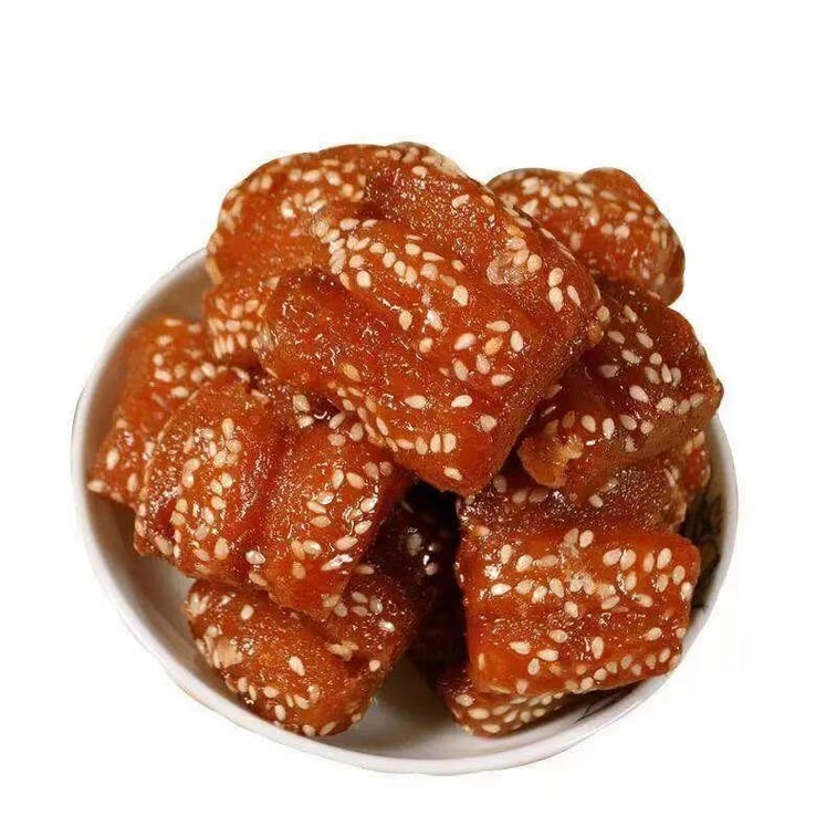 겅궈펑의 부드럽고 달콤하며 향긋한 삼단 튀김 과자, 산둥 특산 간식, 400g [바삭하고 부드러우며, 기름지고 황금빛] [수작업으로 조각내어 전통 방식으로 만들었습니다] 4