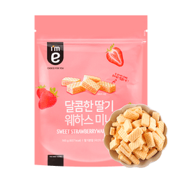 韩国I'ME  迷你威化饼 草莓味 165g