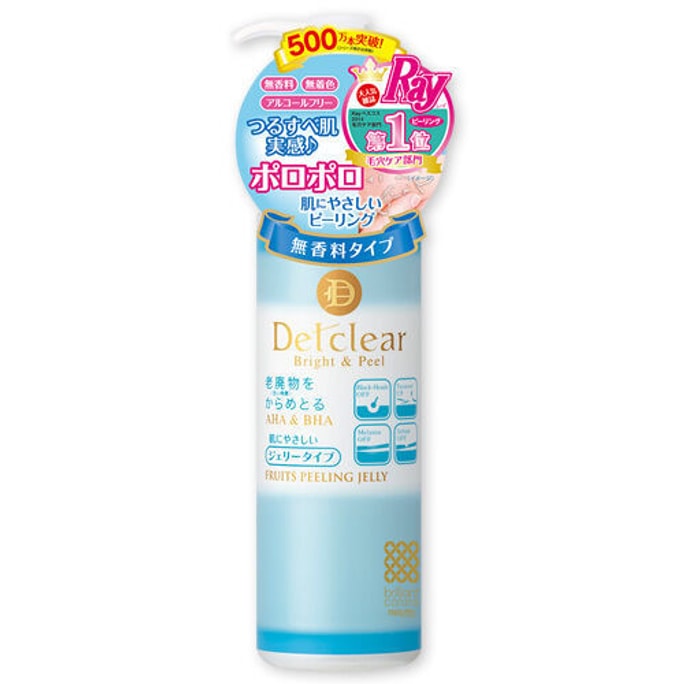 Meishoku Detclear Bright & Peel Peeling Jelly Unscented 180ml
