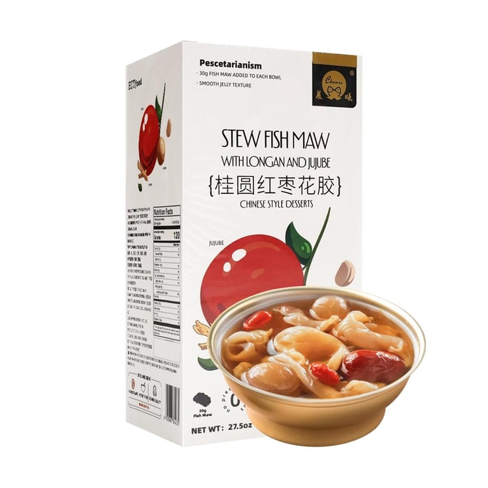 Stew Fish Maw with Longan and Jujube 27.5 oz