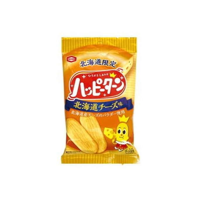 Happy Turn Rice Cracker Hokkaido Cheese Flavor 34g