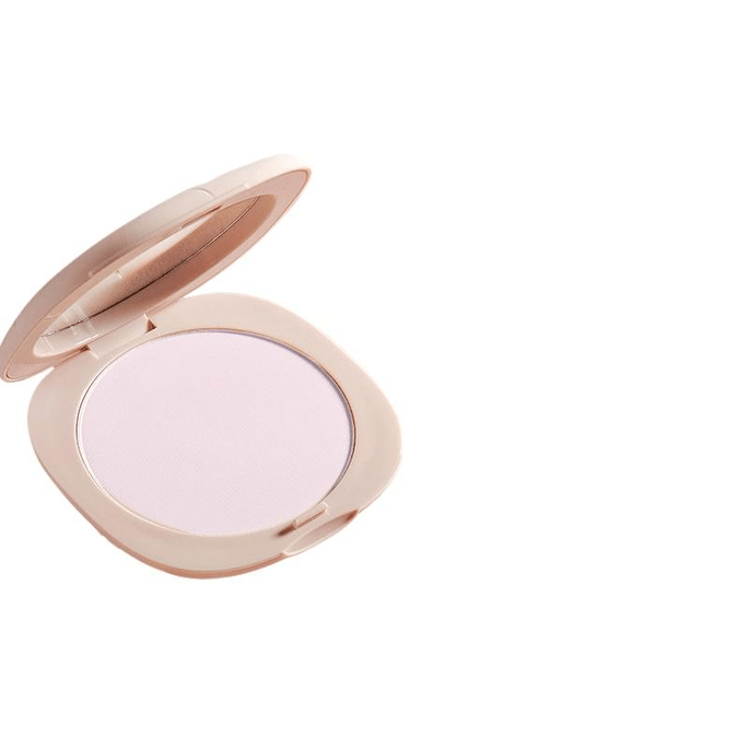 【中國直郵】 美康粉黛 定妝持久控油防水防汗校正發黃提氣色漫紫定妝粉餅8g*1盒