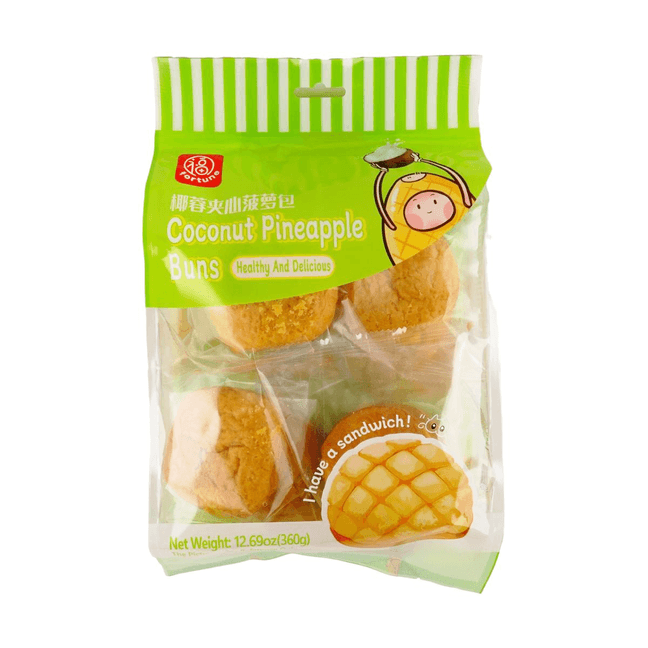 Coconut Filling Pineapple Bun 12.70 oz