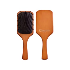 Scalp‑Relaxing Cushion Wooden Comb 1pc