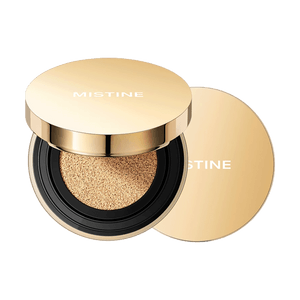 소프트 벨벳 포그 에어 쿠션 파운데이션, 매트 피니시, 리필 포함 #골든 하이 커버리지 에디션 - LF100 포세린