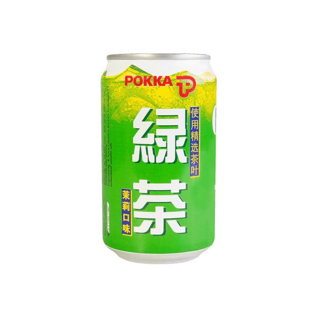 商品详情 - 日本pokka sapporo 茉莉口味绿茶 罐装 300ml - image  0