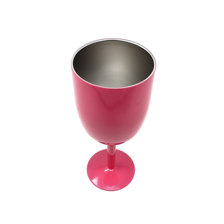 Stainless Steel Wine Glass Cup, Double Walled Vacuum Insulated