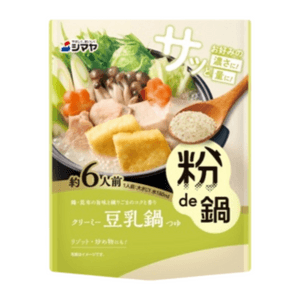 【日本直邮】 日本 SHIMAYA 粉末锅底 浓郁豆乳锅 6人份 60g