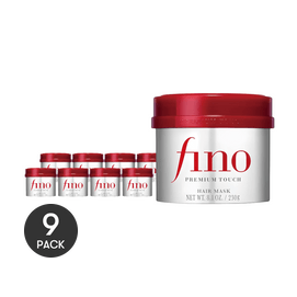FINO Premium Touch Hair Mask, 8.11 oz*9, Packing May Vary【Value Pack】
