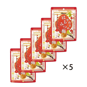 【日本直邮】 日本 KANRO 软蜂蜜梅子 40g *5袋【超值组合】