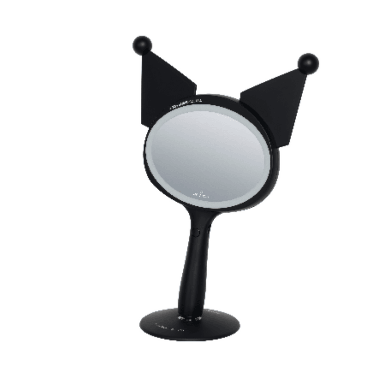 아메리칸 임프레션 드레싱 테이블 쿠로미 LED 휴대용 메이크업 거울 (조명 포함), 블랙 4