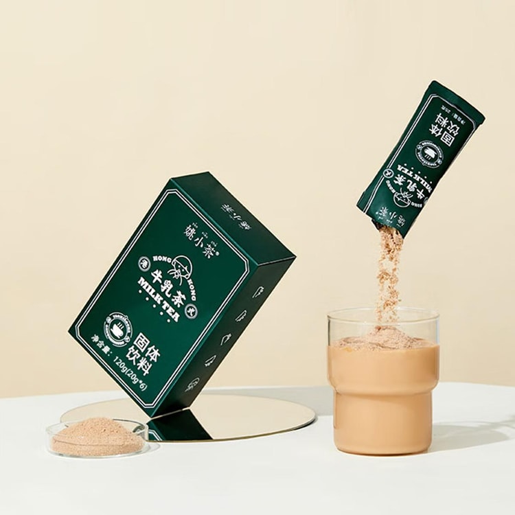 YAOXIAOCHA Hong Kong Style Milk Tea, 4.2 oz【0 Sugar】 - Yami.com
