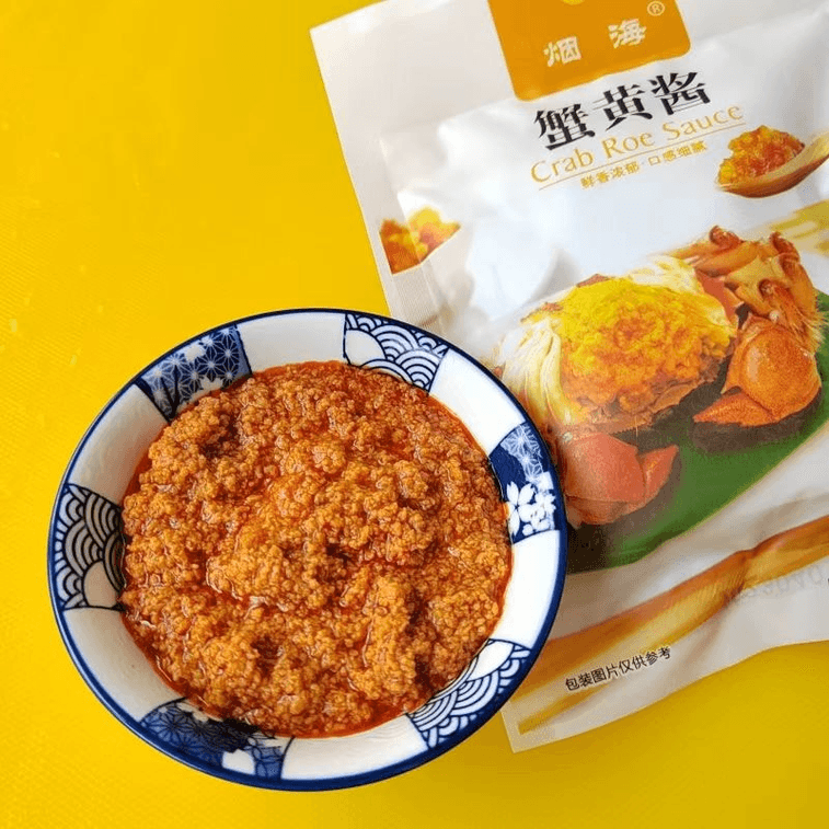 해산물 소스, 게알 소스, 신선하고 바로 먹을 수 있는, 맛있고 풍미 가득한, 밥이나 면과 함께 즐기기 좋은, 80g 3