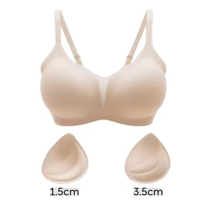 Bra Skin Color (1.5cm/3cm) M (70C、75A、75B)