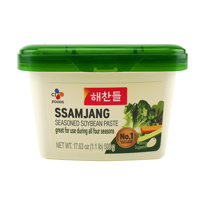 韓國CJ希傑 韓式黃豆醬 包飯醬 500g