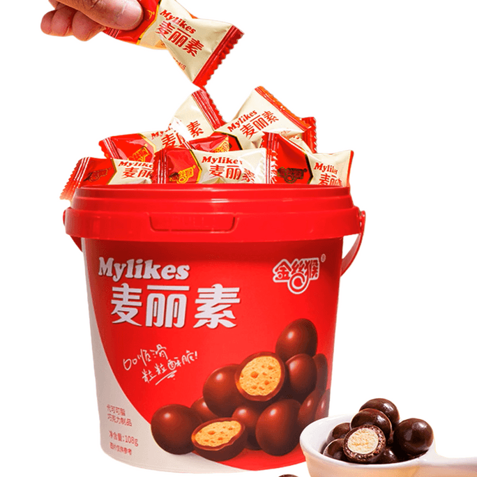Jumping Bucket Chocolate beans108g*1