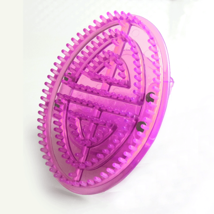 Meridian Brush Soft Silicone Brush To Unblock Tendons And Collaterals 1 piece