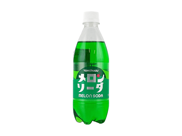 TOMOMASU Melon Soda Drink 16.9 fl oz - Yami.com