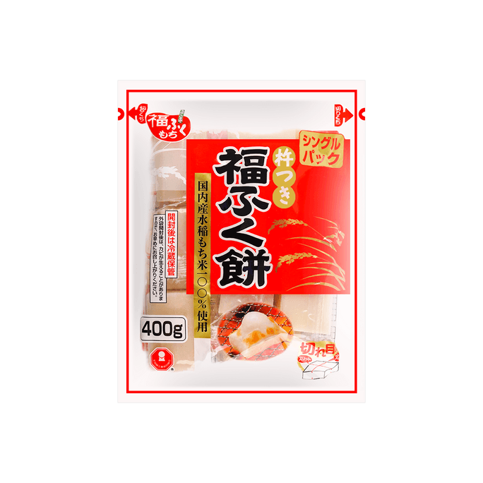 日本MARUSHIN 福寿年糕块 炭烤拉丝煎炸传统糯米年糕块 400g【新年必吃】