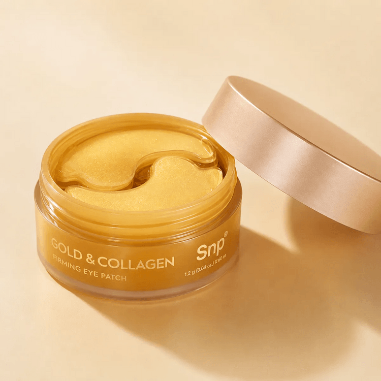 SNP Gold Collagen Perfection Eye Patch, 60pcs - Wrinkle & Dark Circle Minimizing | Hydrating Firming
