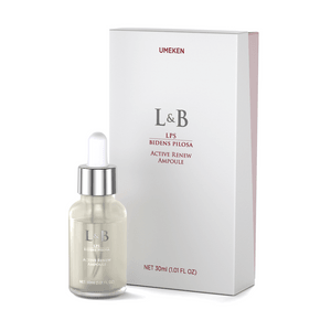 우메켄 L&B 리바이탈라이징 앰플 (일본) 30ml | 마이크로바이옴 리페어링 에센스 ✨깊은 보습으로 피부를 유연하고 윤기 있게 가꿔주며, 피부 장벽을 강화합니다. 🌛밤새 피곤한 피부에 활력을 불어넣어 줍니다.
