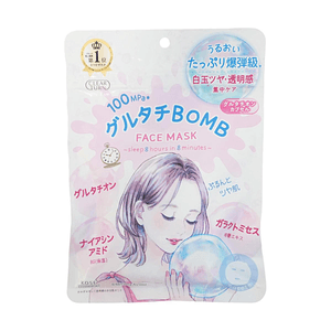 日本KOSE高丝 CLEAR TURN 谷胱甘肽爆弹面膜 7片 【焕亮透光】【8分钟密集补水】