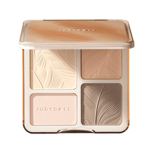 Highlight & Contour Palette, Matte & Shimmer Finish, 0,32oz. #05 Micro-Conceal Technology - Cool-Warm Neutral【NEW】