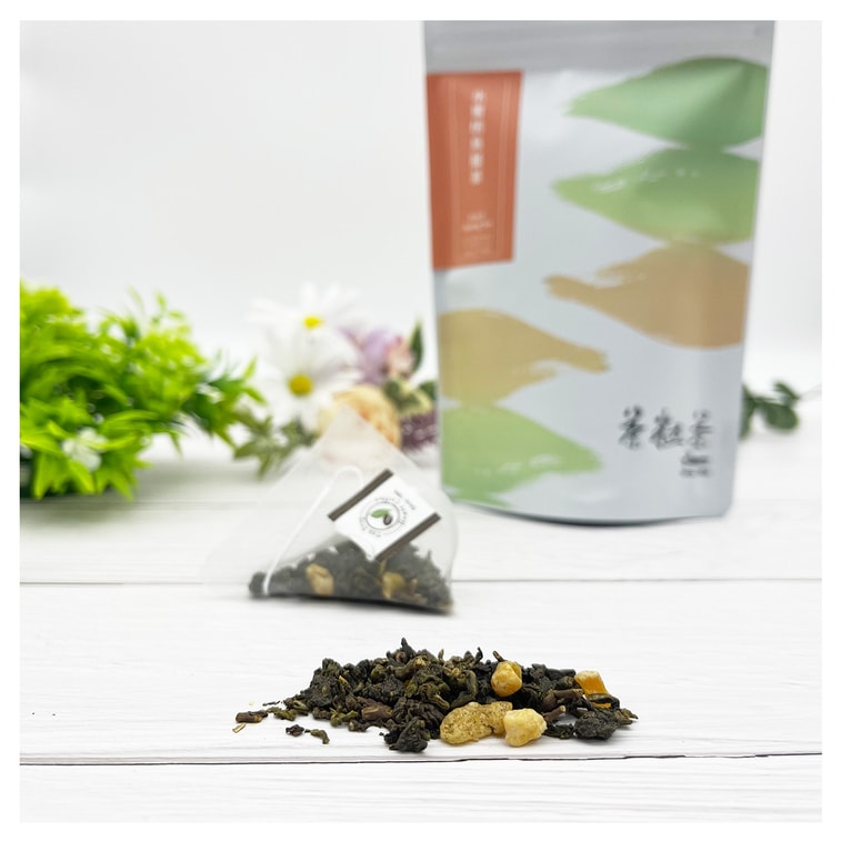 [台灣直郵]茶粒茶 水蜜桃烏龍茶立體茶包 3g*8入 3