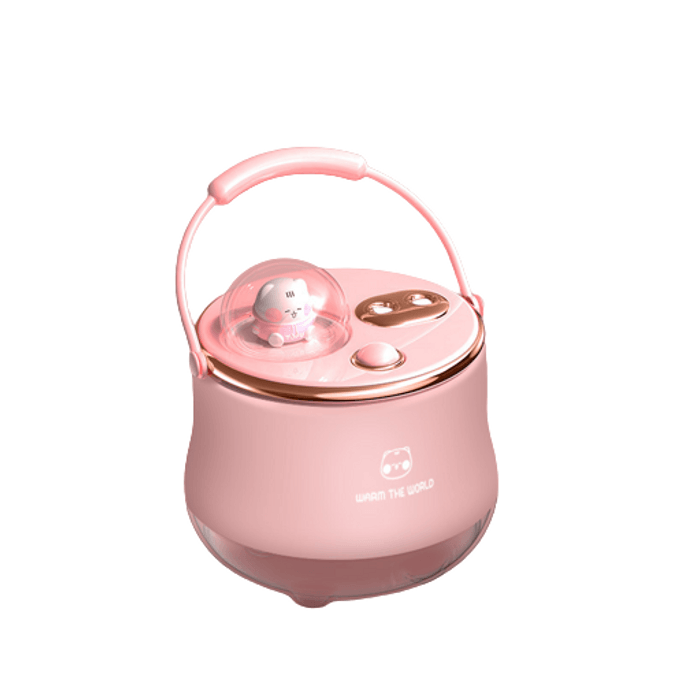 Humidifier small mini usb night light cherry blossom powder charging