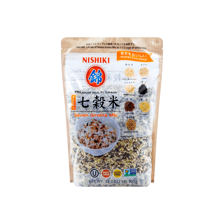 NISHIKI Seven Grain Mix Rice - Premium Multi Grain , 32 oz - Yami.com
