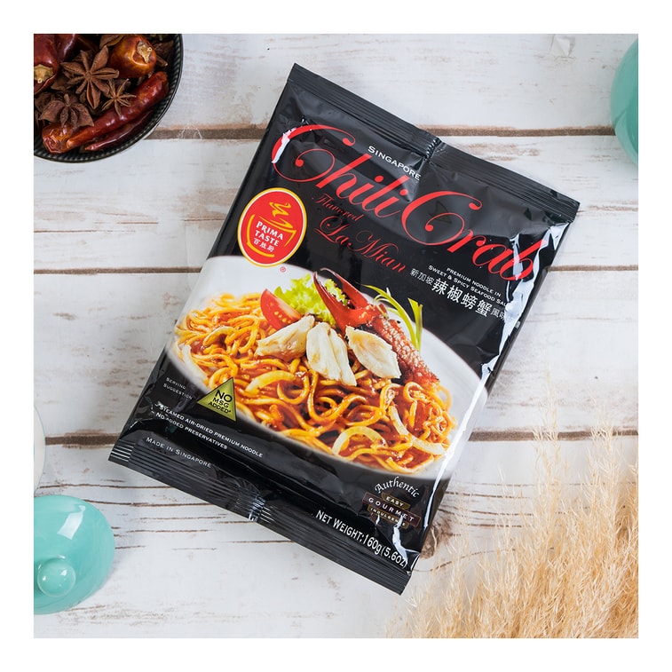 Chili Crab Noodle, 5.64 oz 4