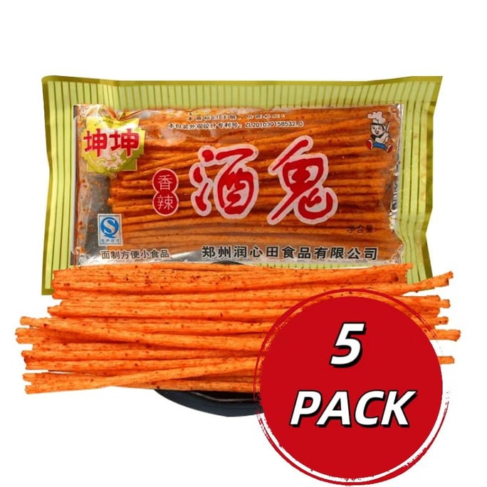 Drunken Spicy Strips 20g*5 bag