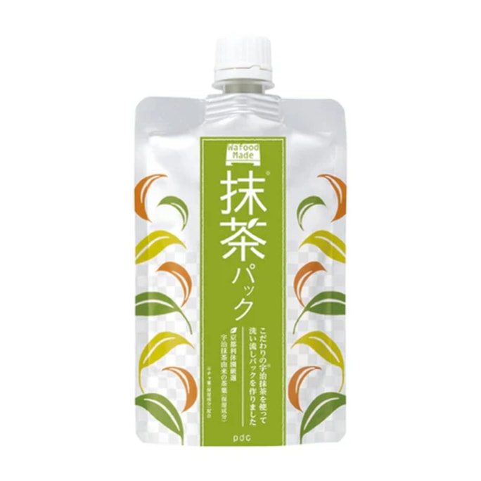 日本 PDC 宇治抹茶面膜 170g 绿茶清洁保湿