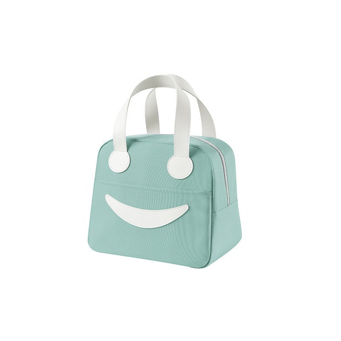 Lunch Box Handbag Waterproof Insulation Bag Green Small