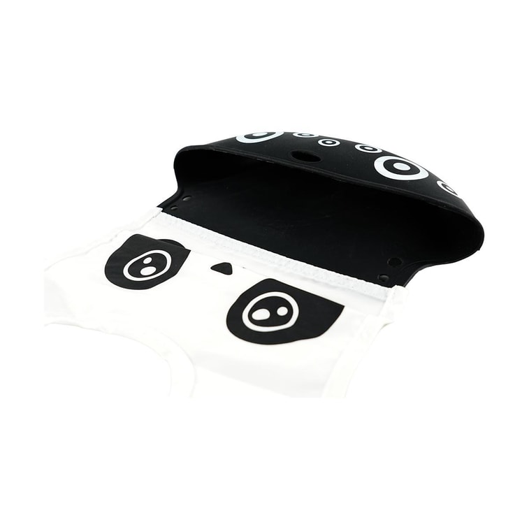 ベビーシリコンビブ - かわいいパンダ 3