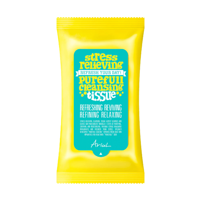 Refreshing Cleansing Makeup Remover Wipes 15Sheets