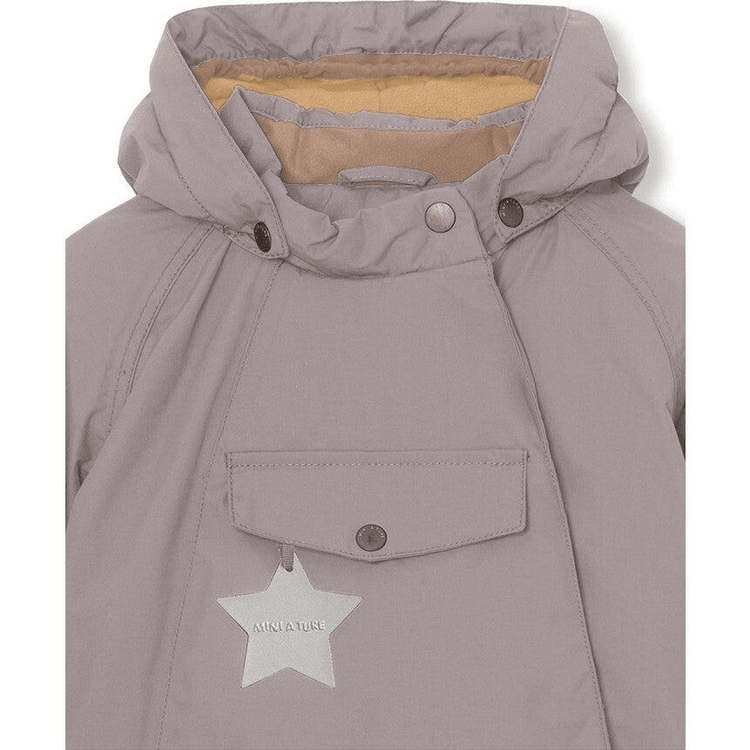 MINI A TURE Kids WANG Winter Jacket - Zinc Purple 9M - Yami.com
