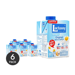 Lactasoy 原味豆奶 16.91液量盎司 *6【6 件裝】