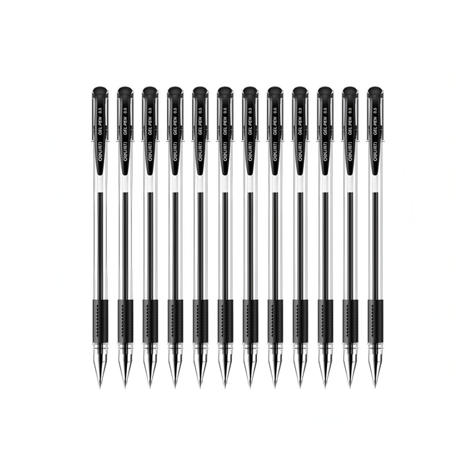 Gel Pen 6600ES Black 12-Pack