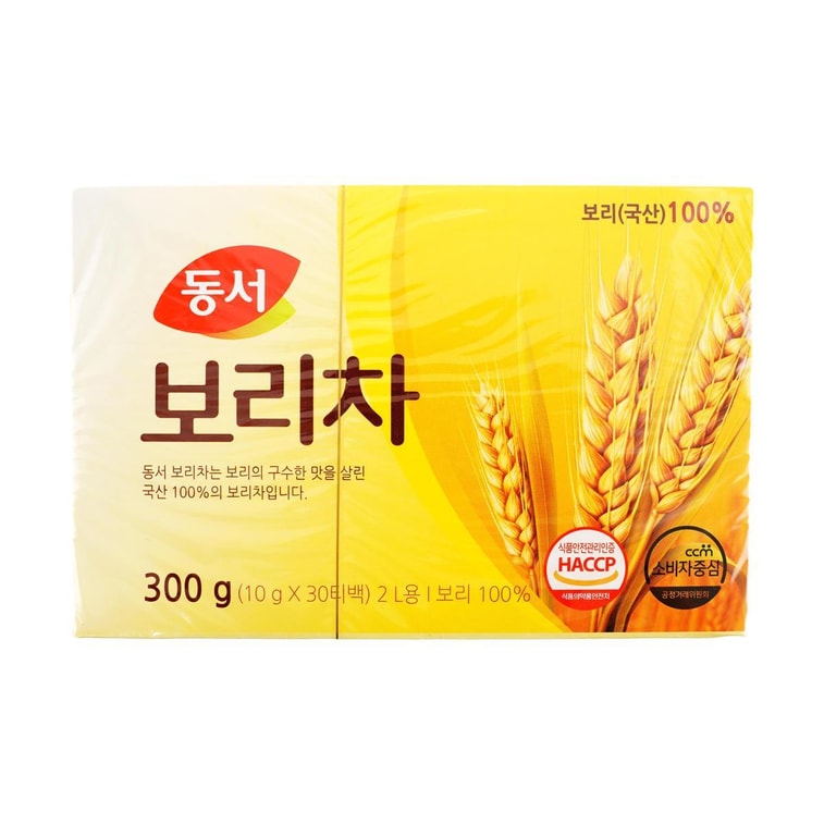 韩国DONGSUH东西 提神养生大麦茶 30包入 300g 【麦香醇厚】 11