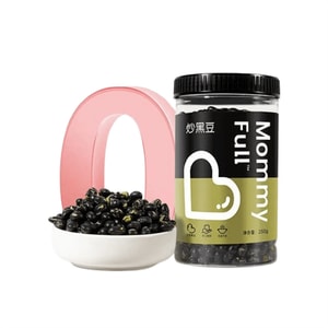 【中国直邮】 孕小饱 炒黑豆 高蛋白原味熟即食代餐营养健康食品 250g/罐