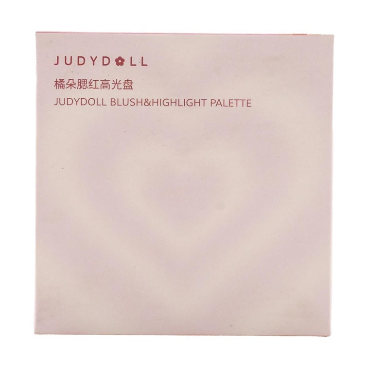 JUDYDOLL橘朵 腮紅高光盤腮紅膏腮紅盤 膨脹霧面高光氛圍色臉 9g #01 奶杏蜜瓜 黃皮更顯白 14
